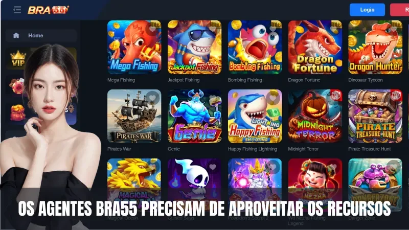 Agentes BRA55 precisam aproveitar recursos