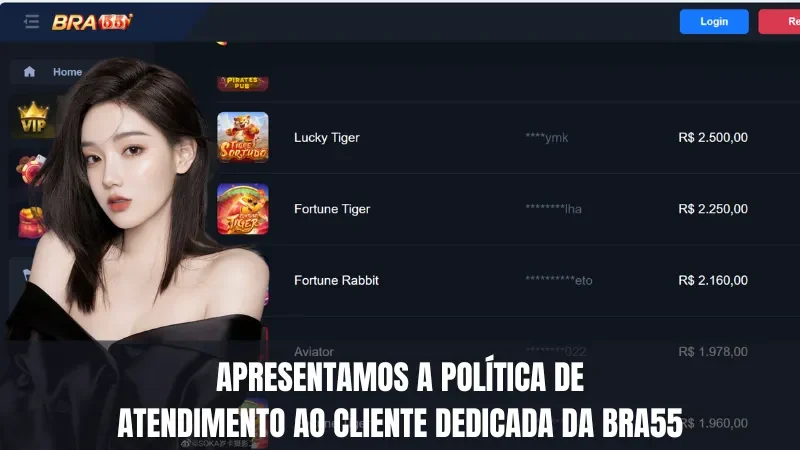 Apresentamos a política de atendimento ao cliente dedicada da BRA55