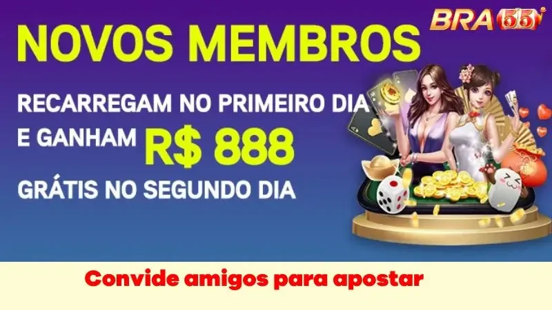 Convide amigos para participar de apostas e ganhe comissões generosas