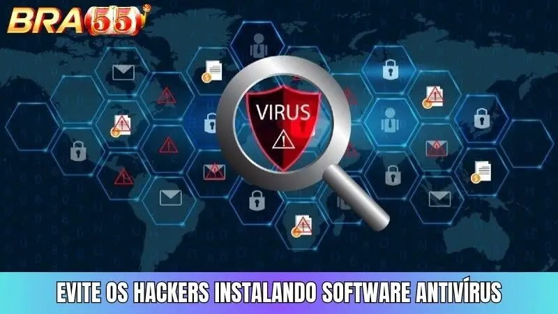 As instruções sobre como prevenir hackers por meio de software antivírus são muito eficazes